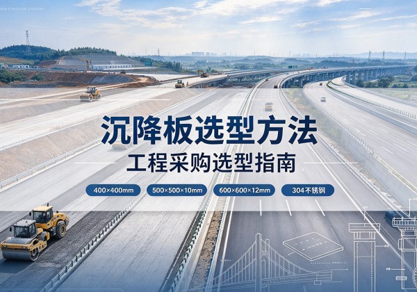 扶余沉降板选择方法